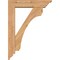 Ekena Millwork Legacy Traditional Smooth Bracket w/ Offset Brace, Western Red Cedar, 5 1/2"W x 22"D x 30"H BKT0604X22X30LEC01SWR - alternate 2